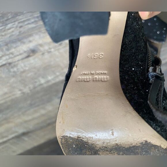 Miu miu open toes booties #6 - Picture 4 of 11